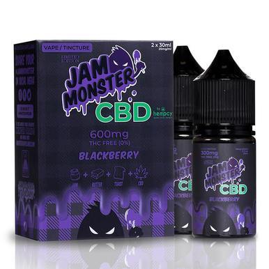 Jam Monster CBD - CBD Vape - Blackberry - 600mg-2400mg